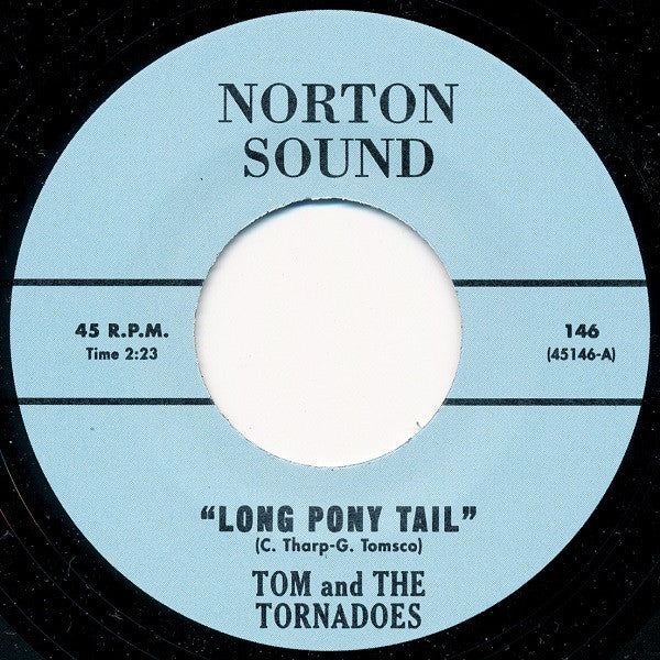 TOM and the TORNADOES ( 7" Vinyl 45 RPM )